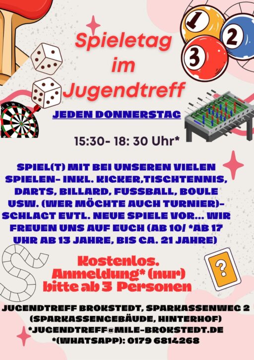 2026 Jugendtreff Spiele